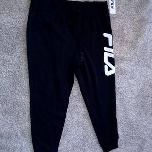 Black Fila Sweats